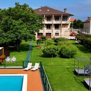 Apartamentos Ria de Aldan vista aerea