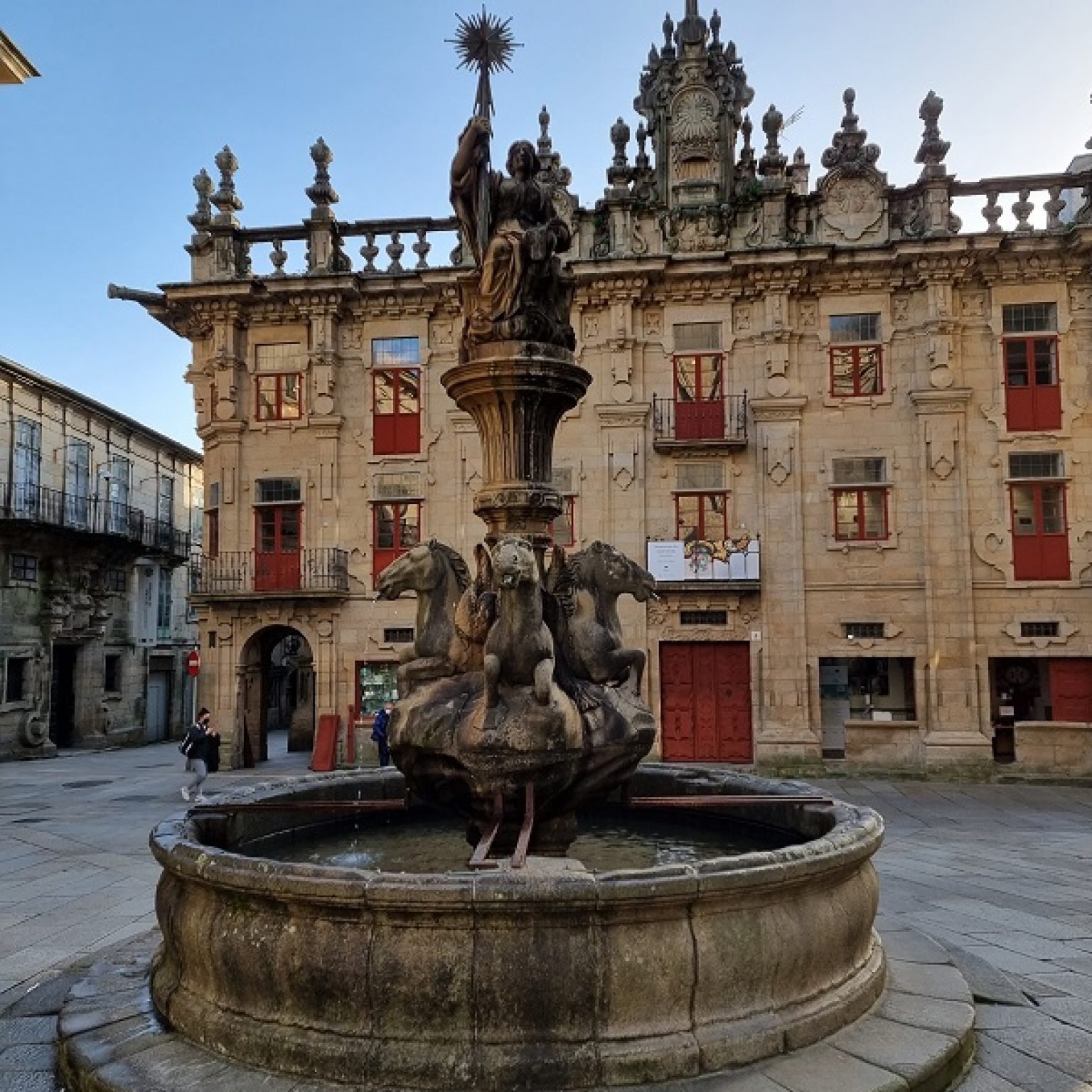 plaza platerias santiago